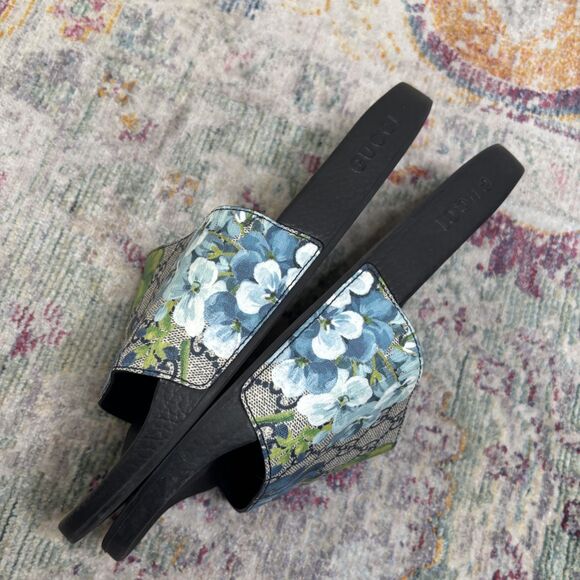 Gucci GG Supreme Slide Bloom main image 9
